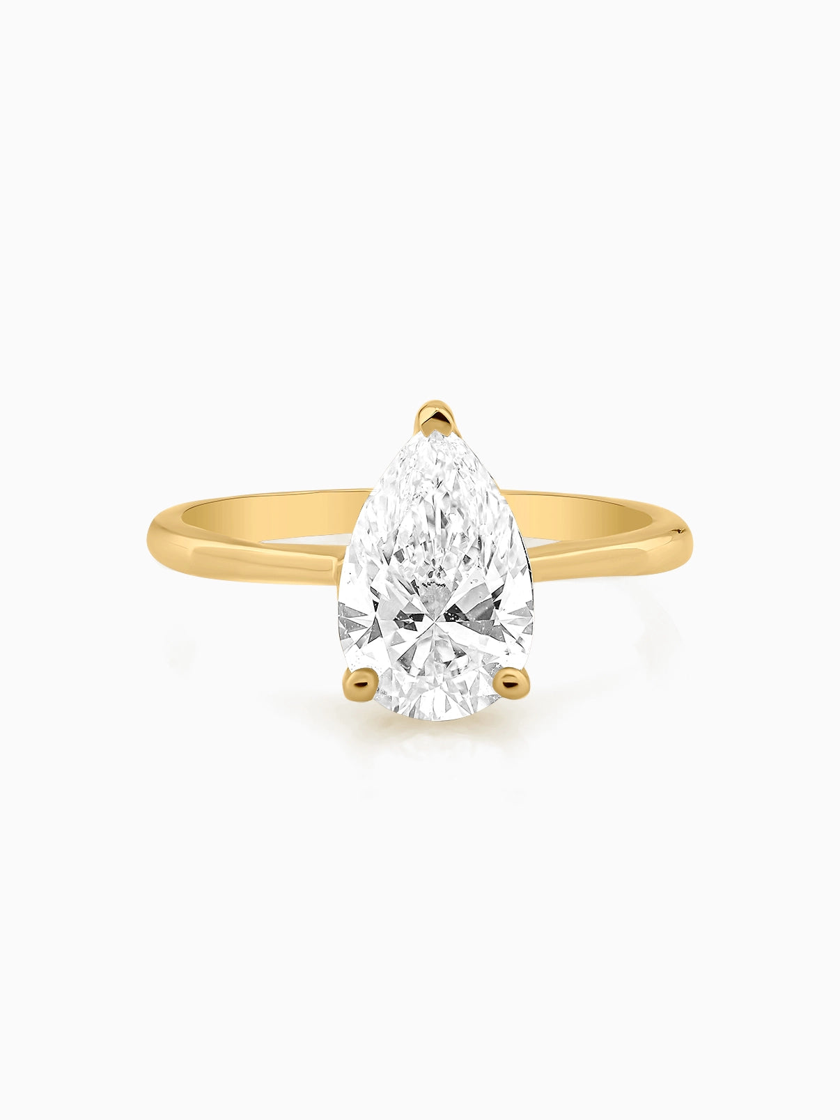Bold Pear Diamond Ring - Evol Jewels