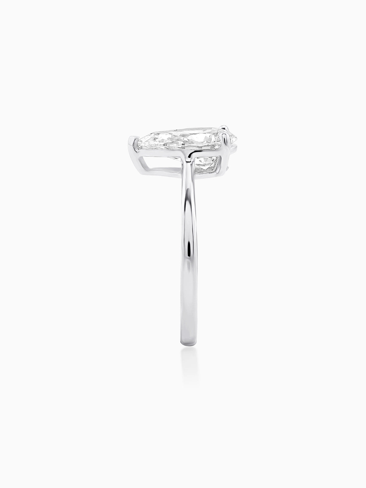 Bold Pear Diamond Ring - Evol Jewels