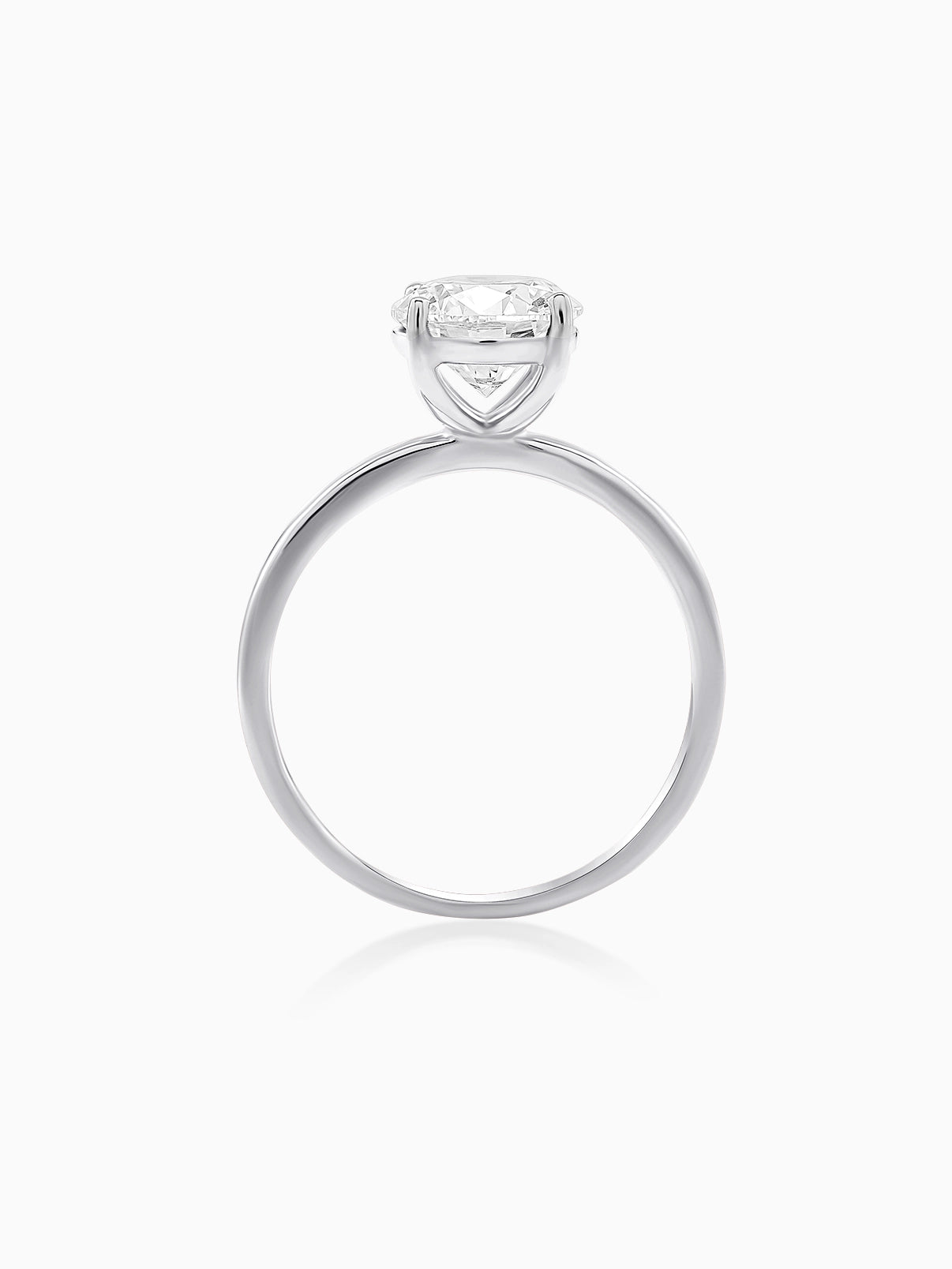 Pristine Round Diamond Ring - Evol Jewels
