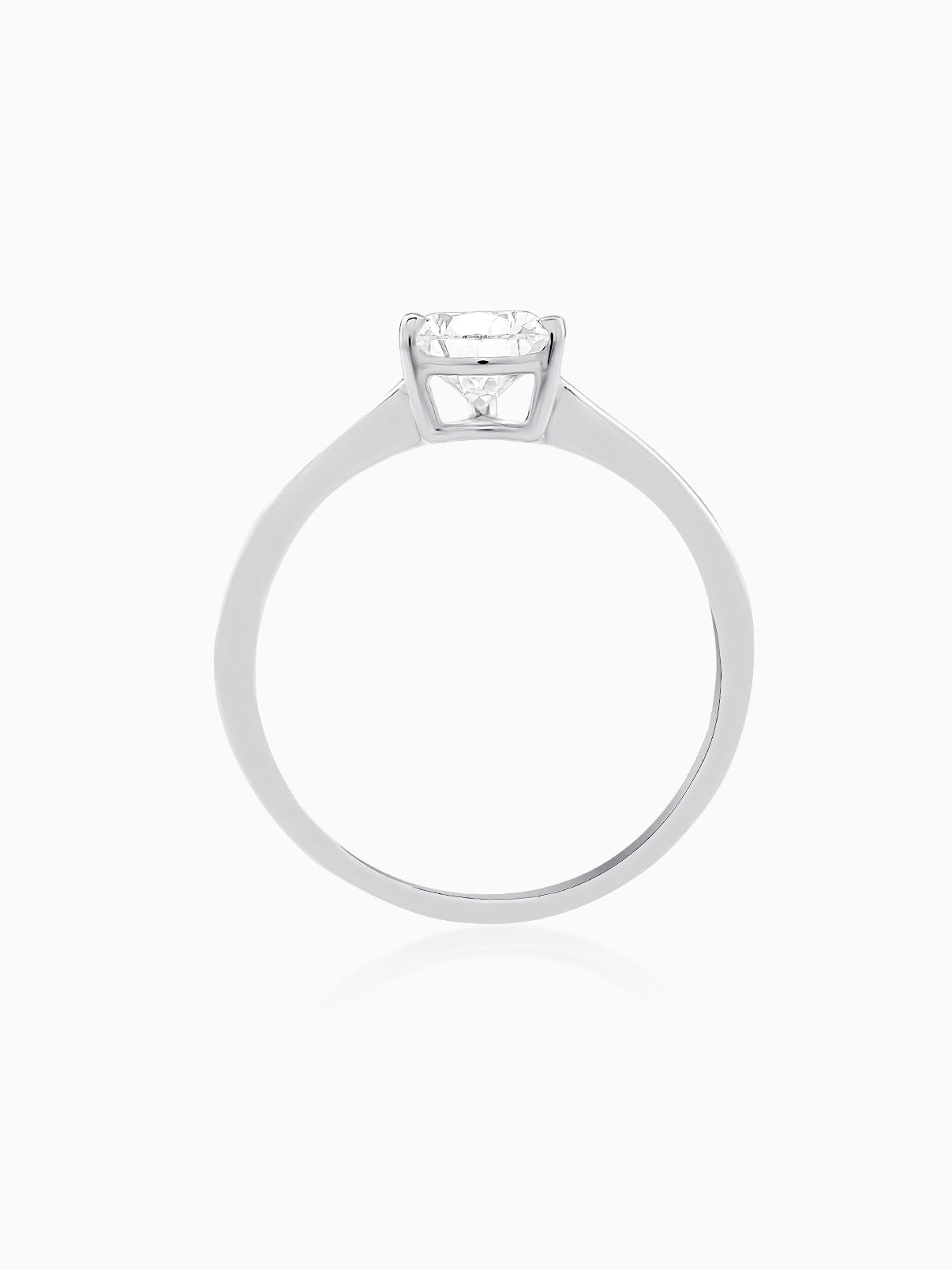 Minimalist Pear Cut Ring - Evol Jewels