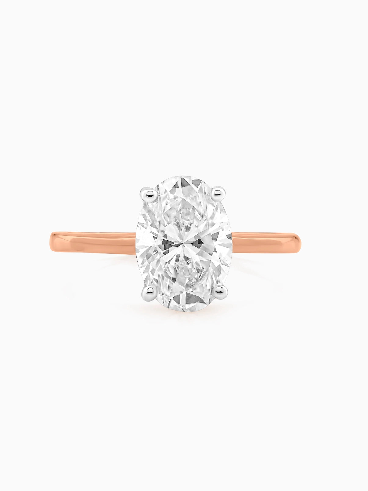 Refined Oval Cut Ring - Evol Jewels