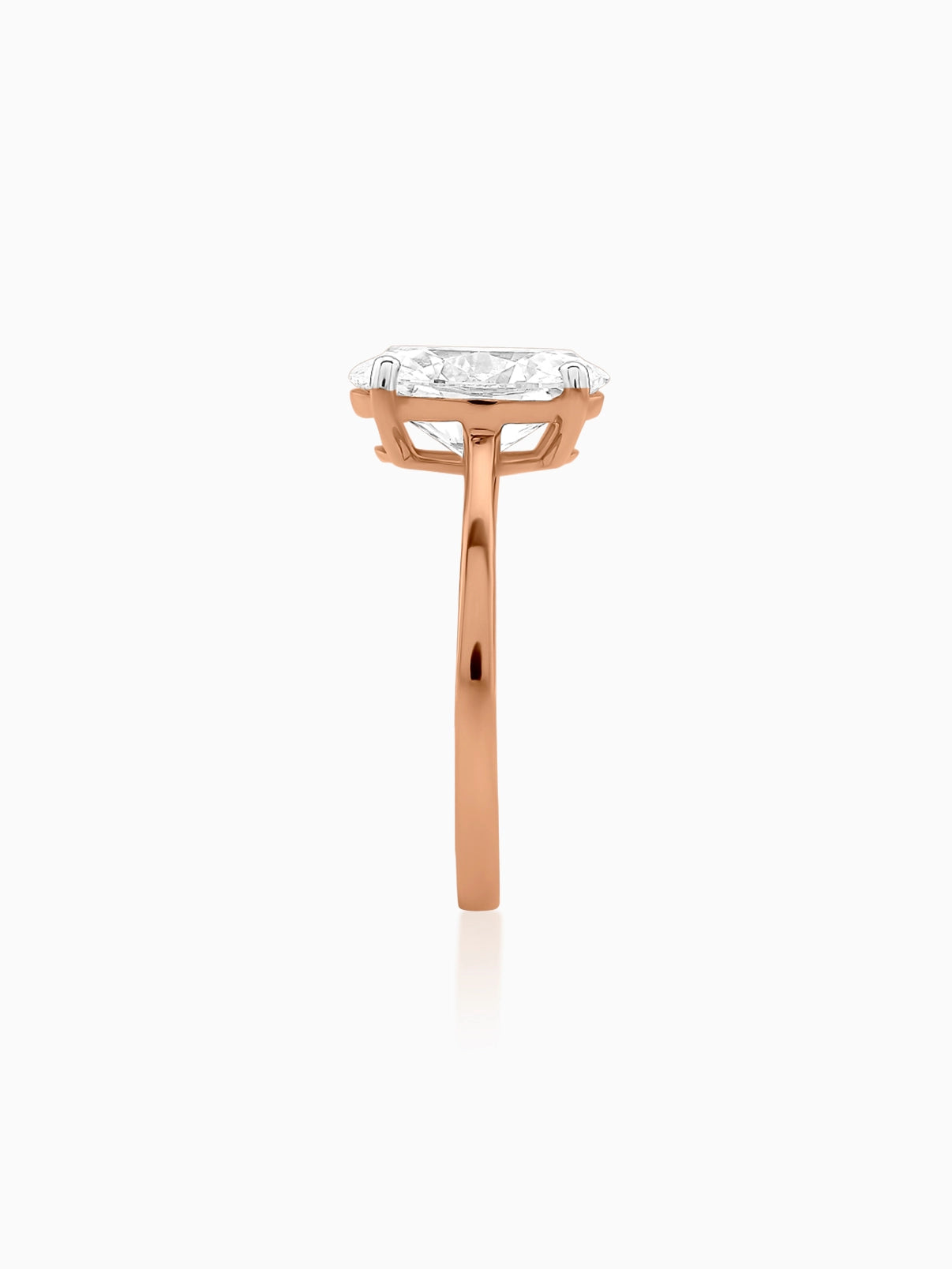 Refined Oval Cut Ring - Evol Jewels