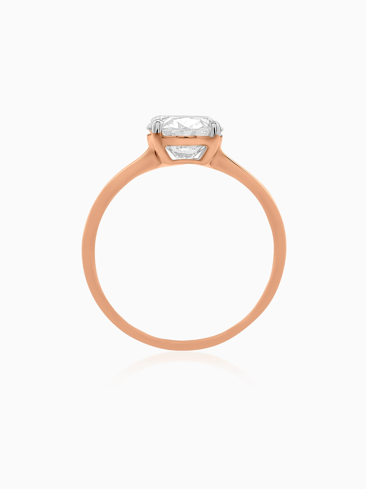Refined Oval Cut Ring - Evol Jewels