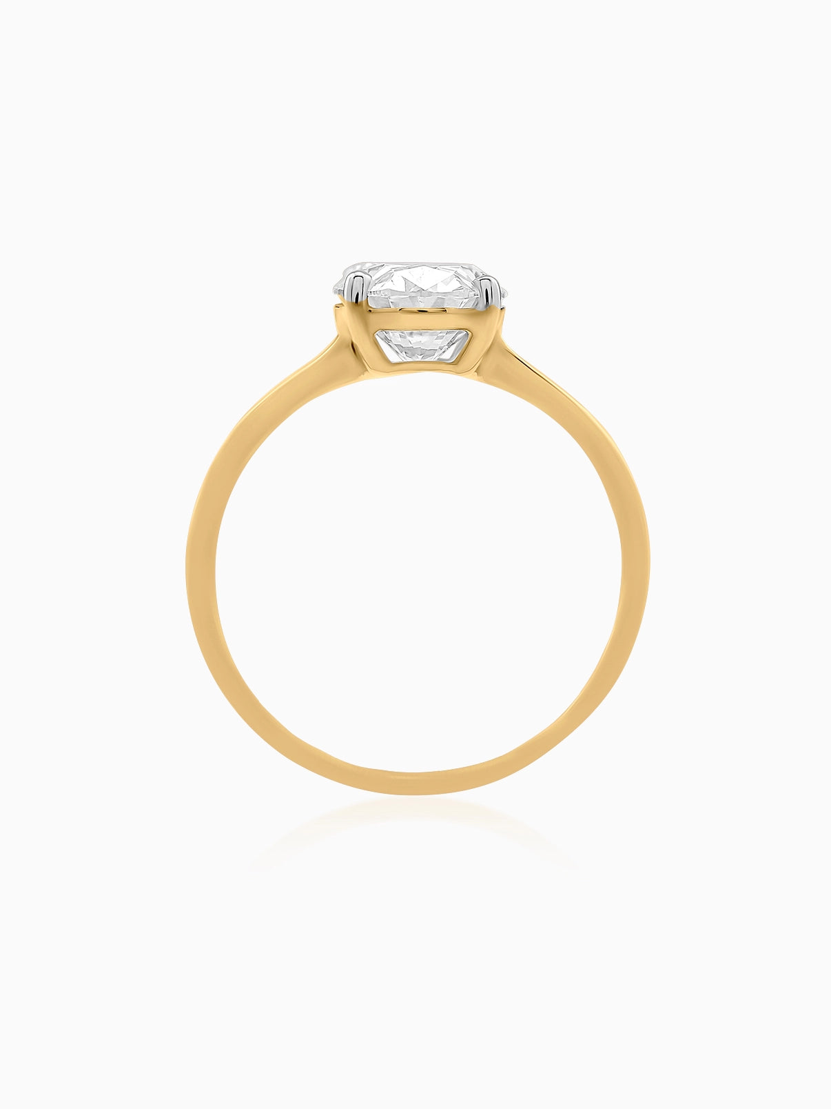 Refined Oval Cut Ring - Evol Jewels