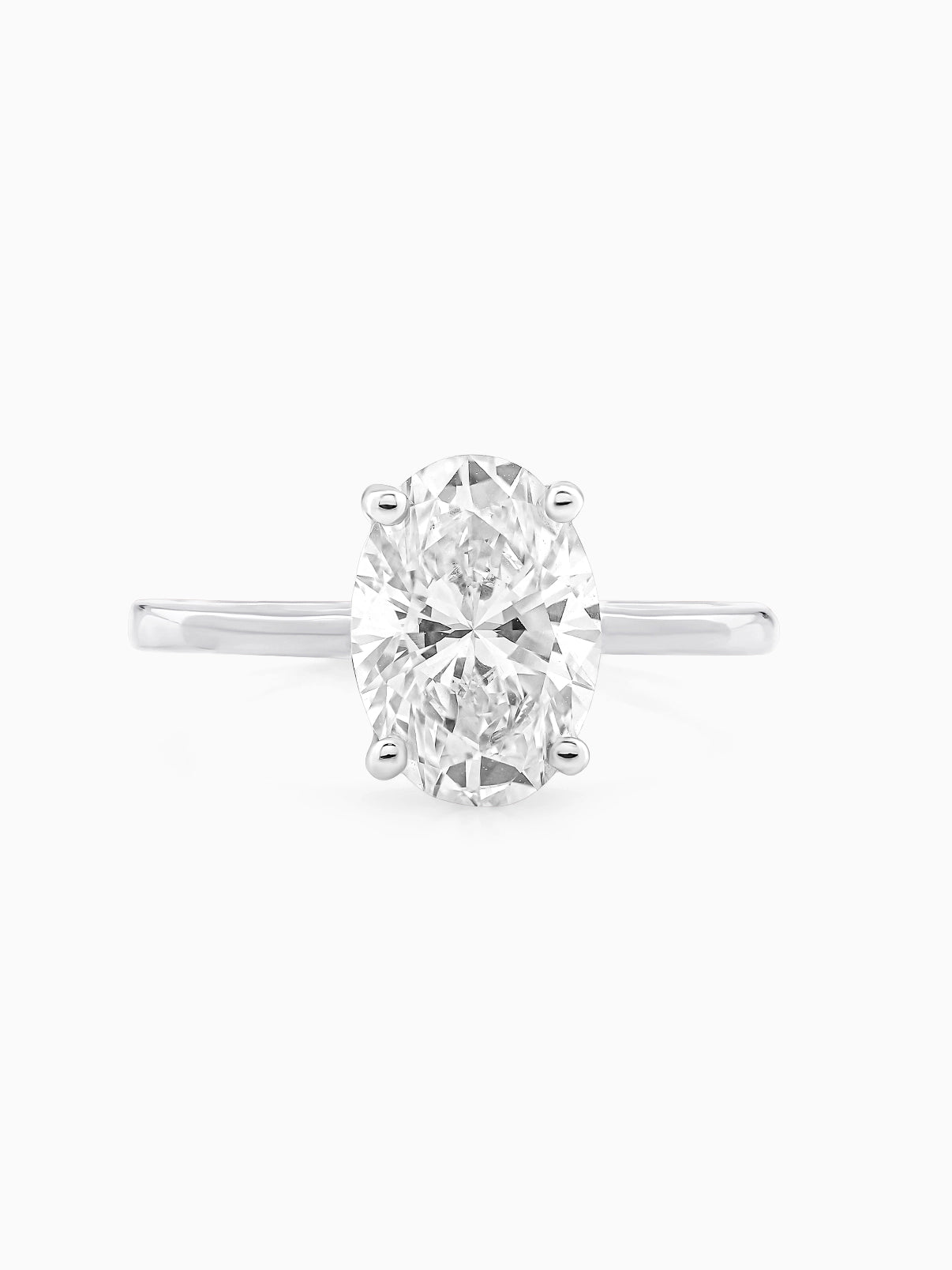 Refined Oval Cut Ring - Evol Jewels