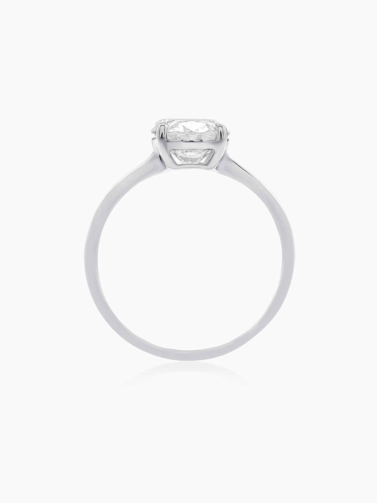 Refined Oval Cut Ring - Evol Jewels