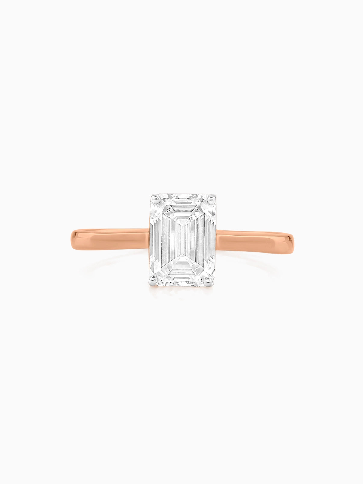 Luminous Emerald Cut Ring - Evol Jewels