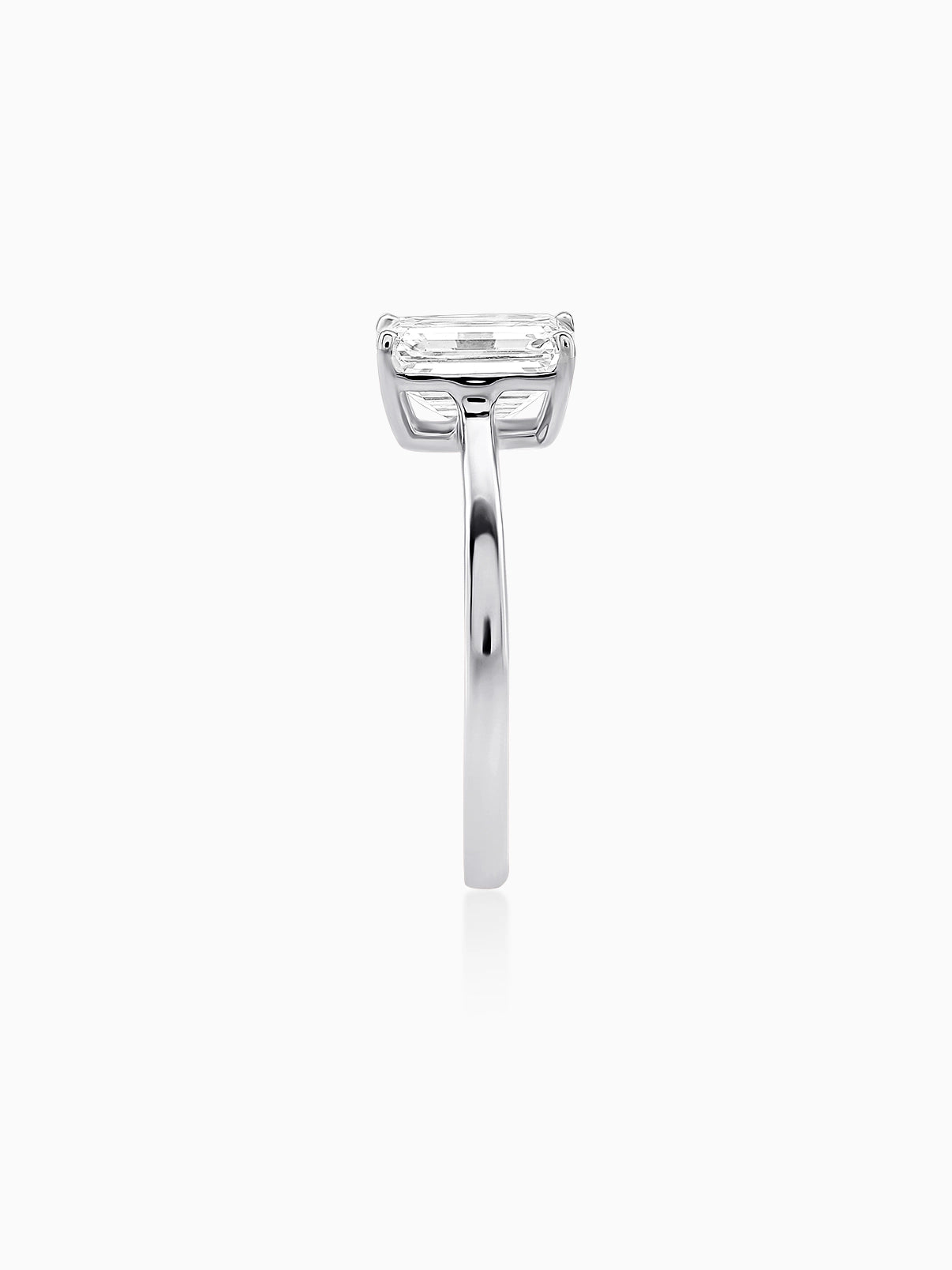 Luminous Emerald Cut Ring - Evol Jewels