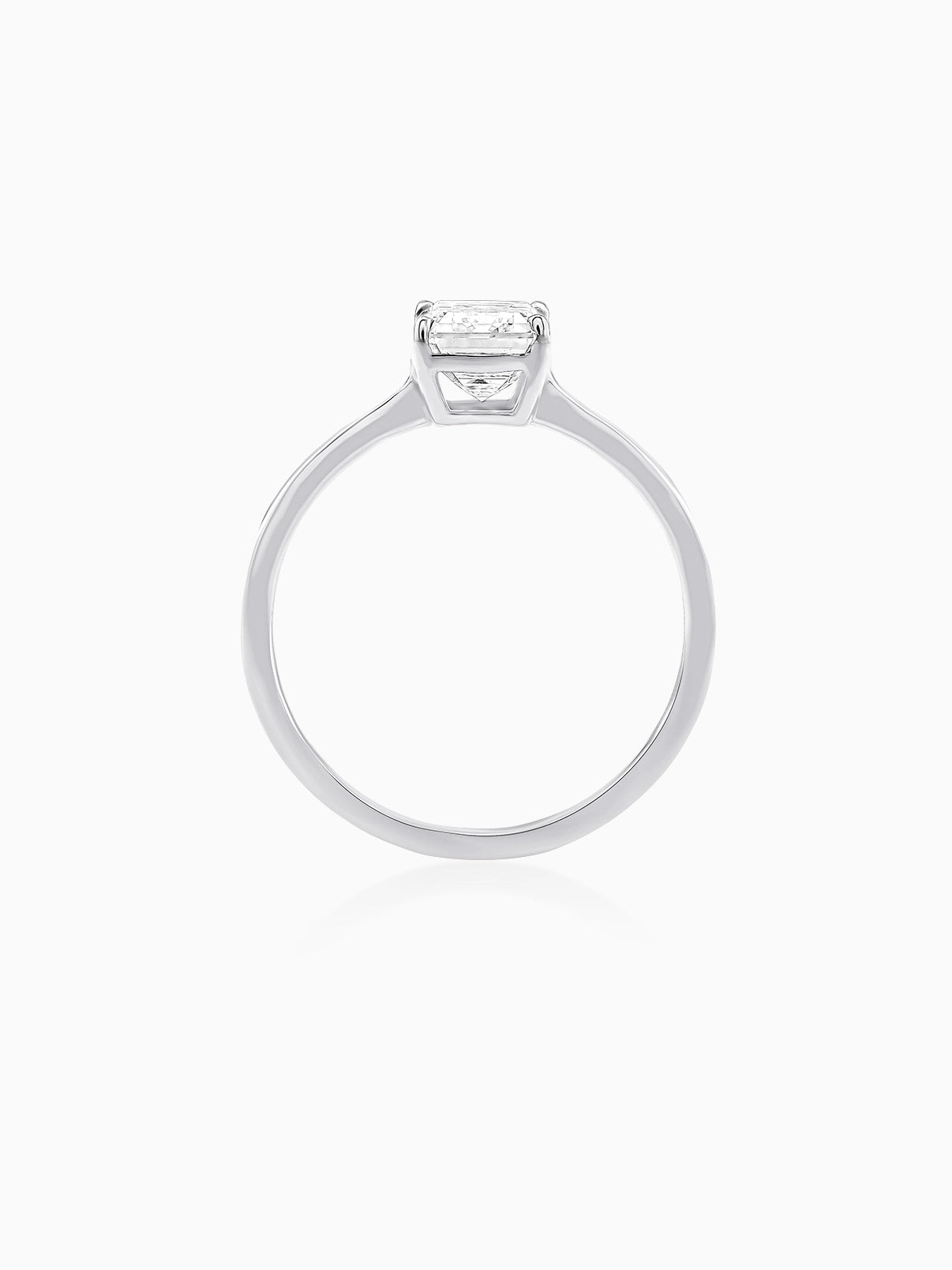 Luminous Emerald Cut Ring - Evol Jewels