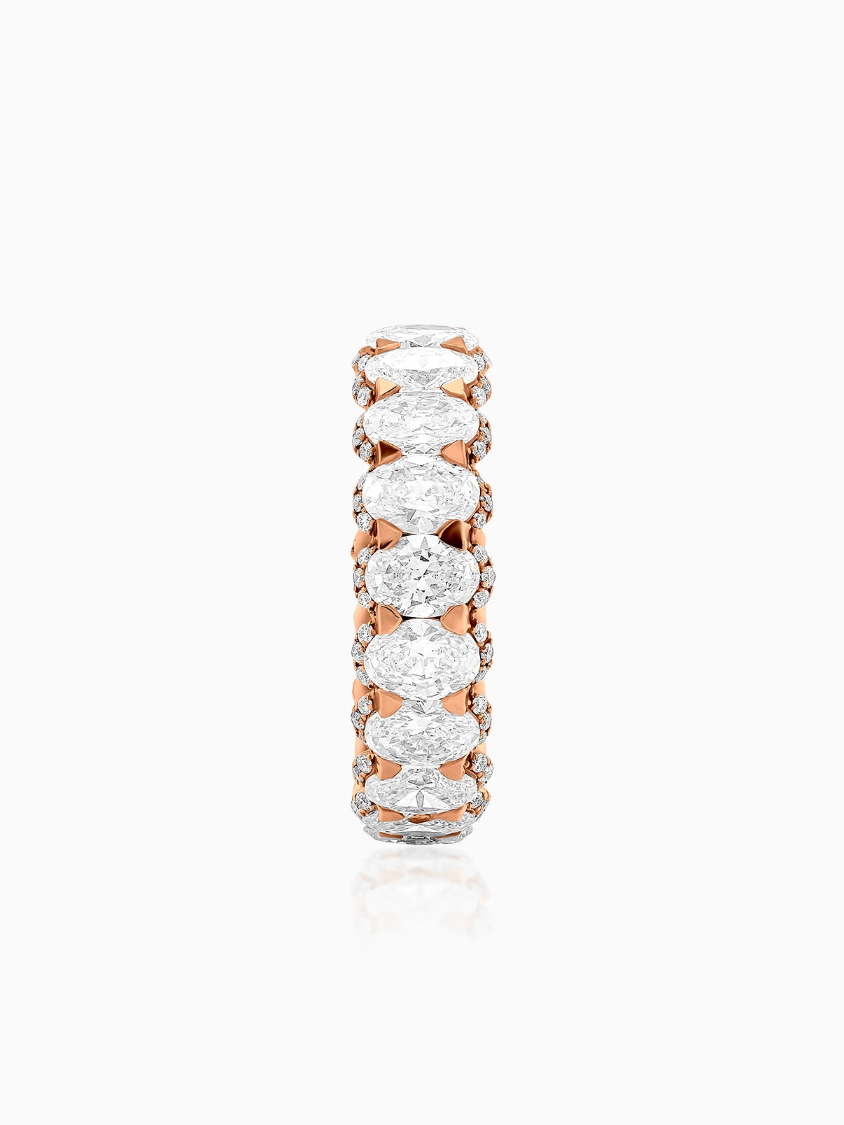 Infinite Oval Radiance Ring
