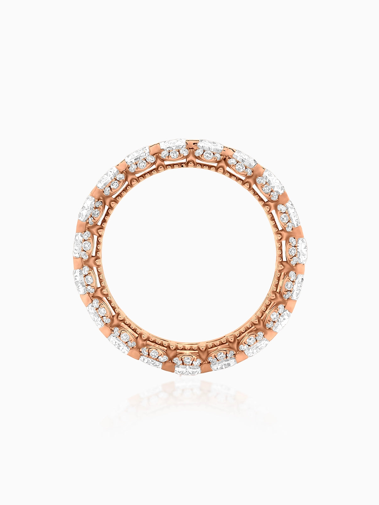 Infinite Oval Radiance Ring