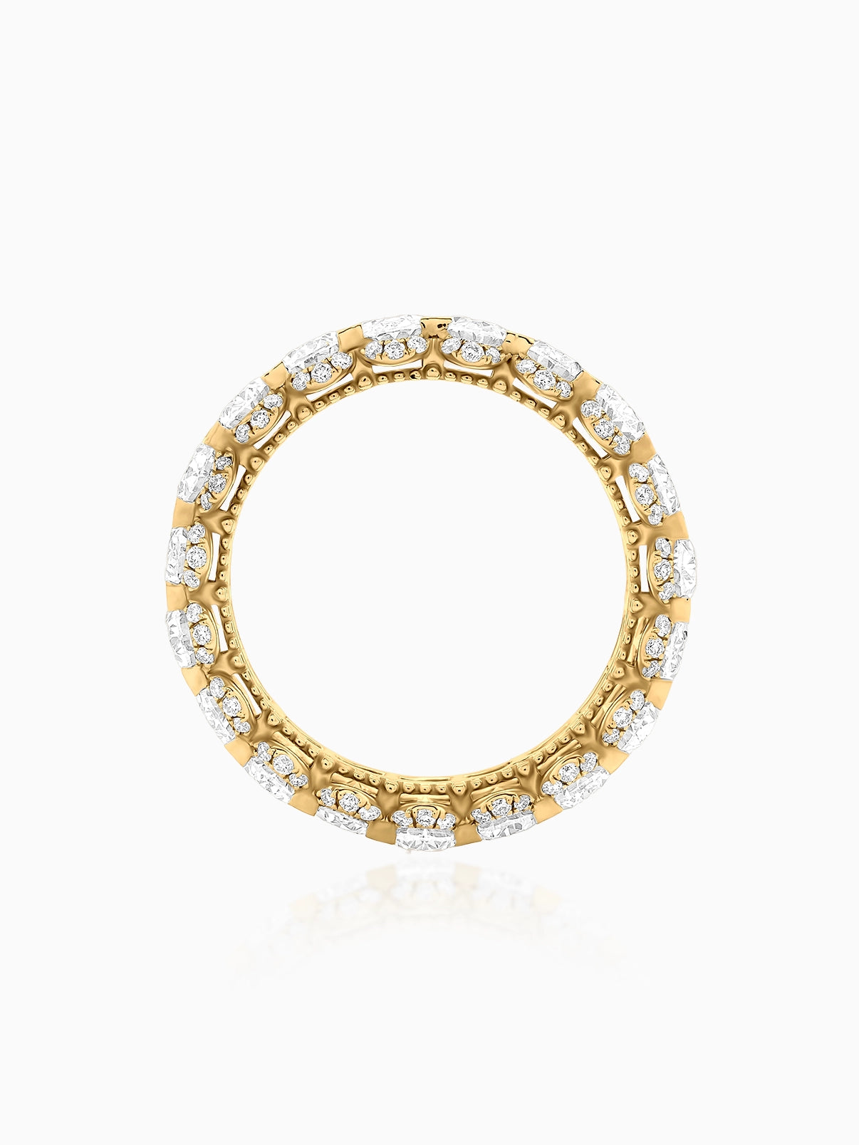 Infinite Oval Radiance Ring