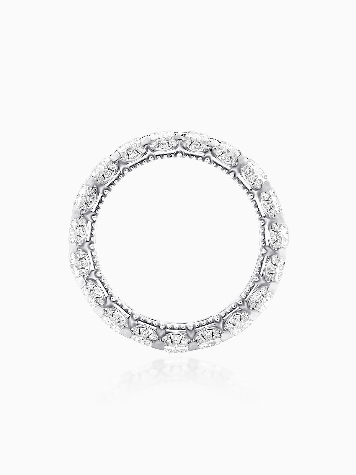 Infinite Oval Radiance Ring