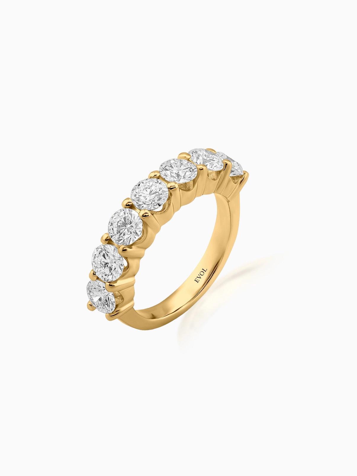 Classic Half Eternity Diamond Ring