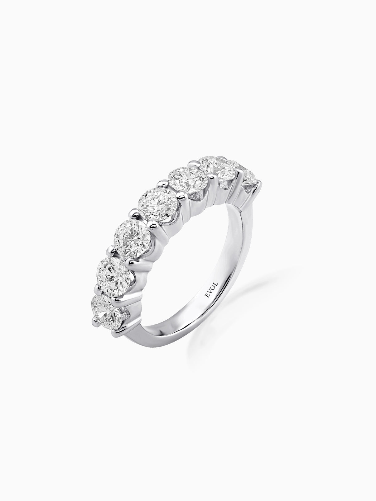 Classic Half Eternity Diamond Ring