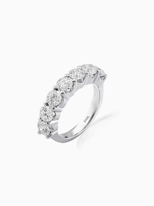 Classic Half Eternity Diamond Ring