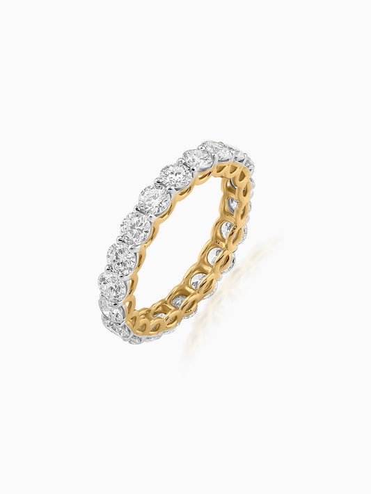 Round Diamond Full Eternity Ring