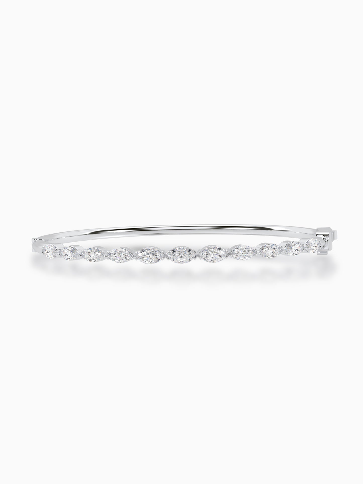Oval Diamond Bracelet Design