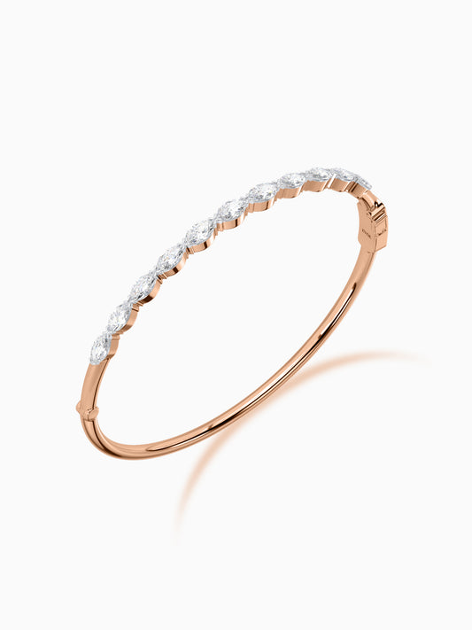 Oval Diamond Bracelet for Women