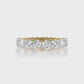 Glint diamond eternity ring