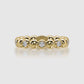 Moonlight diamond eternity ring