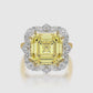 Sunshine diamond ring