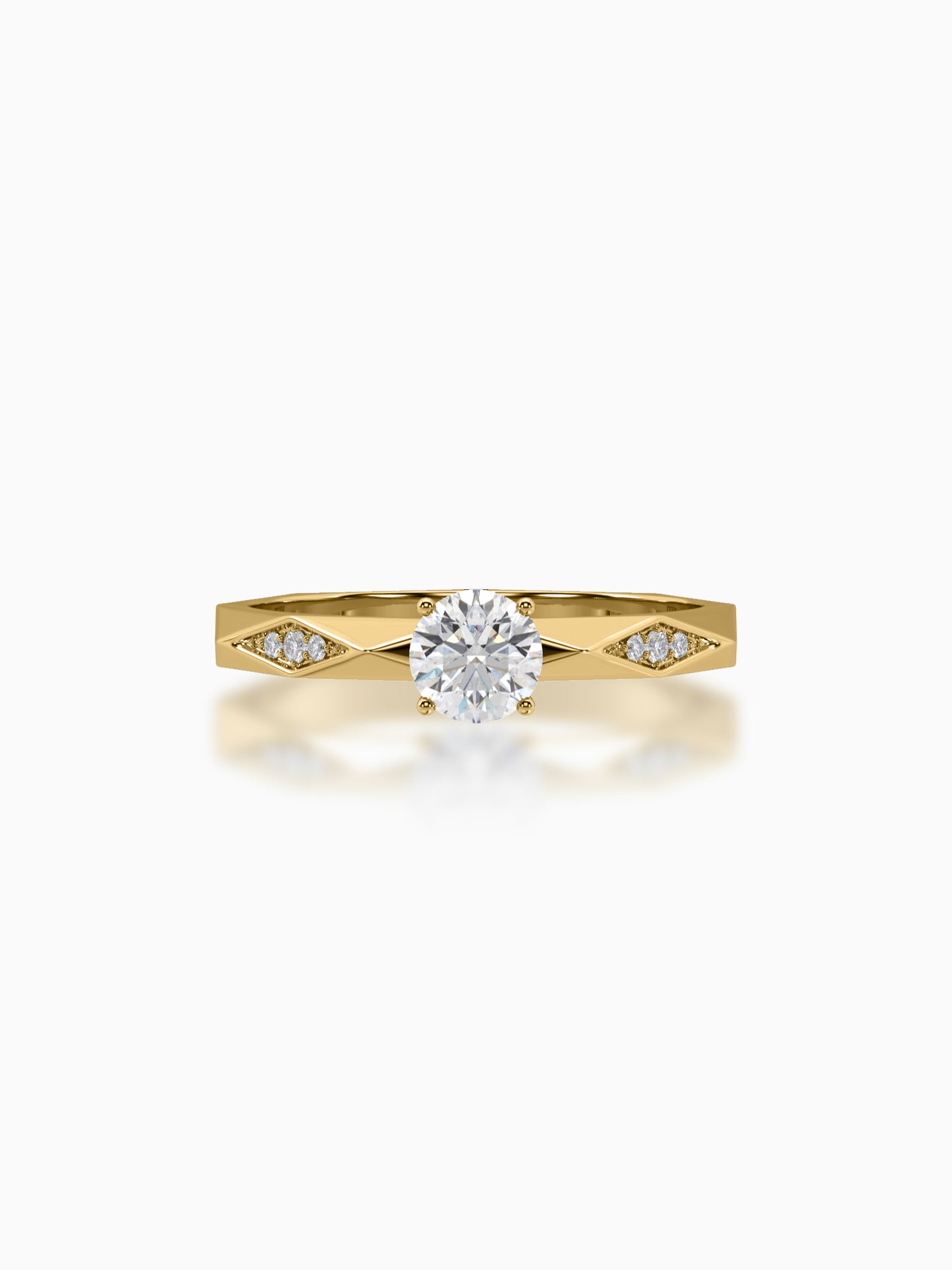 Prism Single Diamond Ring for Women