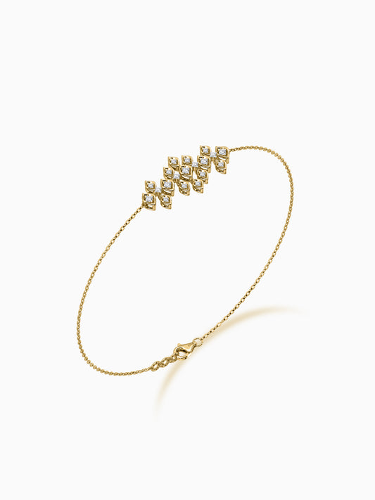 Round Cut Diamond Bracelet