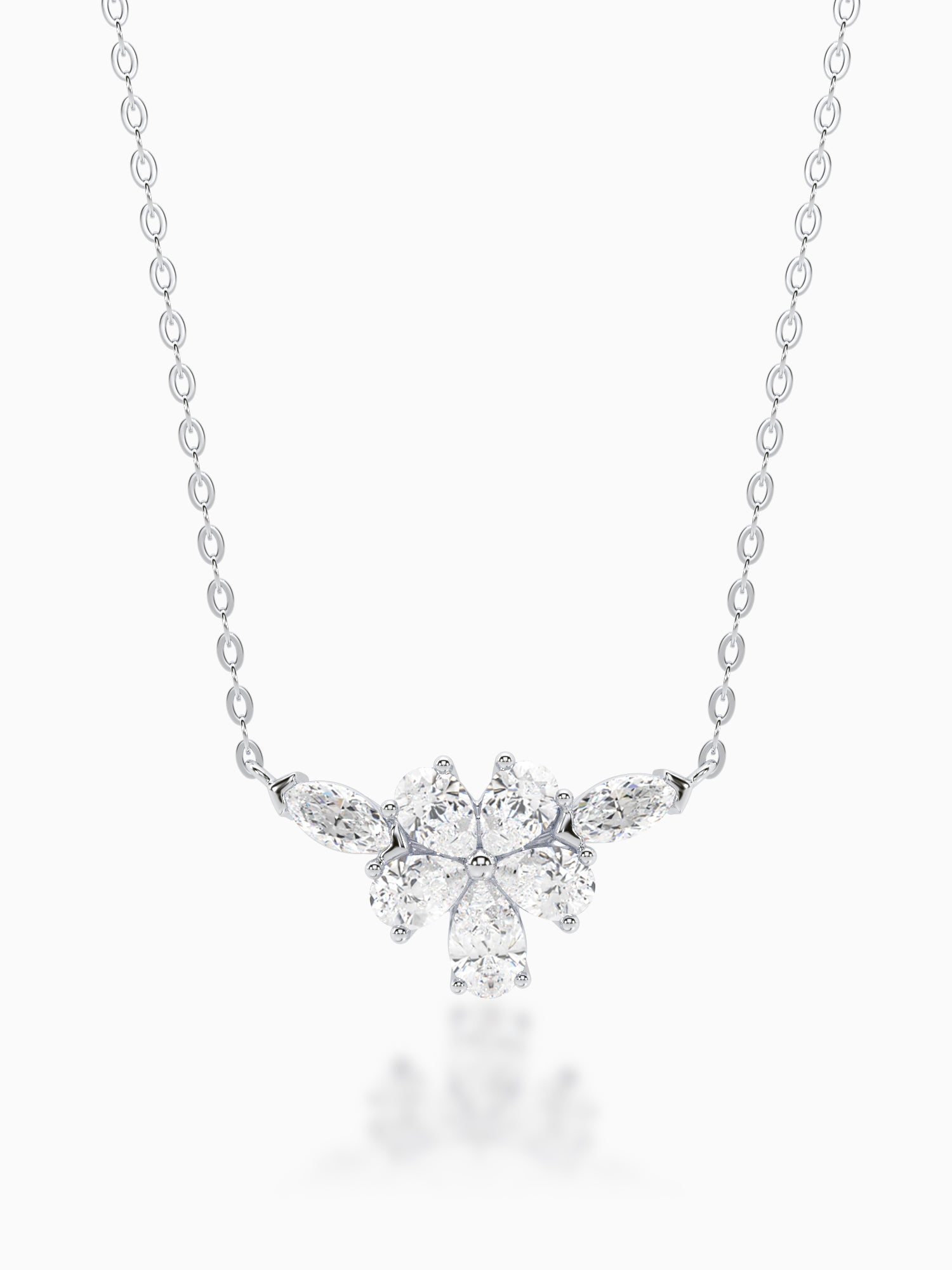 Simple Diamond Pendant for Women