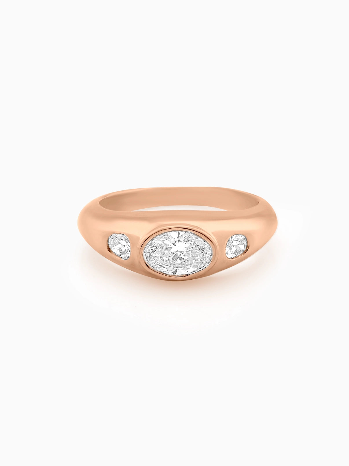 Solene Men's Solitaire Diamond Ring