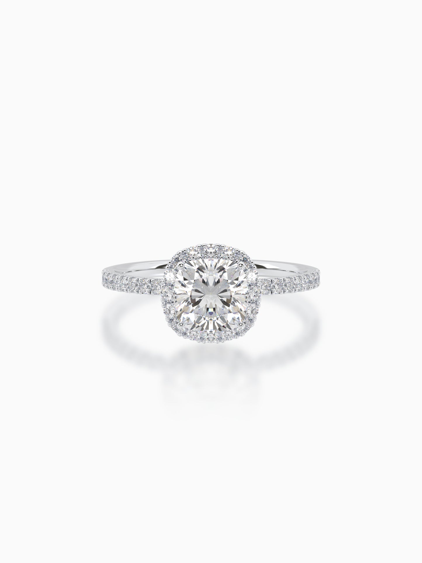 Solitaire Diamond Engagement Ring for Women