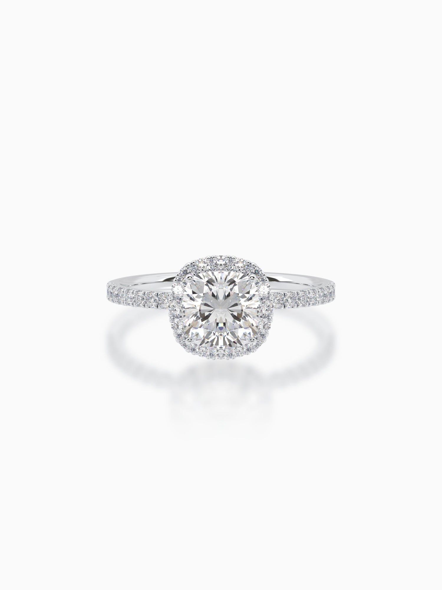 Solitaire Diamond Engagement Ring for Women