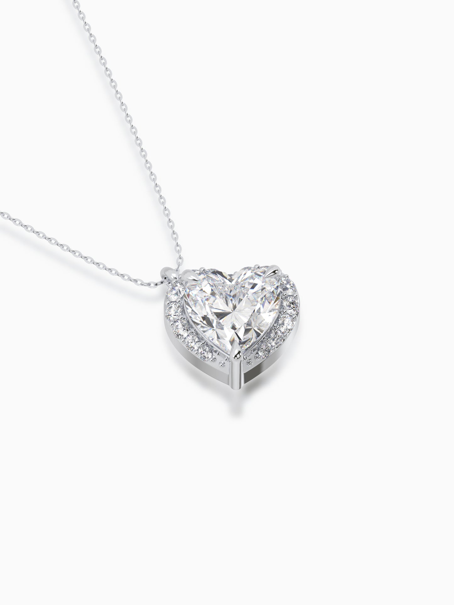 Solitaire Diamond Pendant for Women