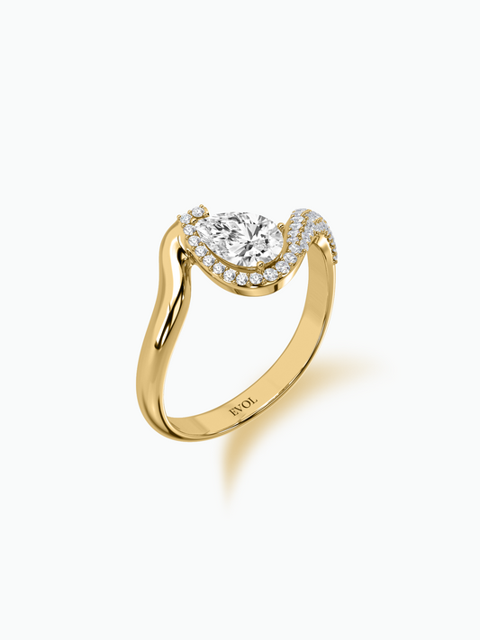 Solitaire Diamond Ring for Ladies