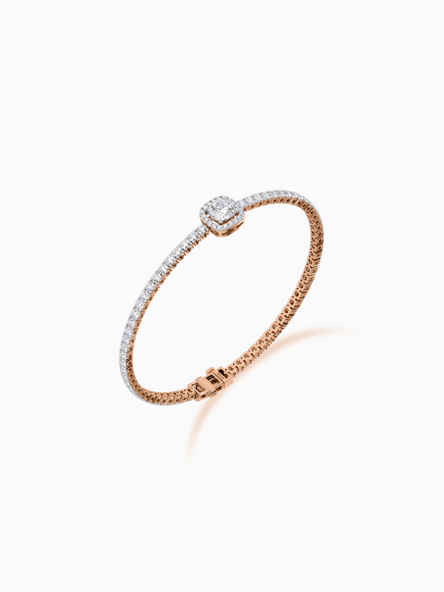 Thrill Solitaire Diamond Tennis Bracelet