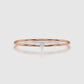 Mona Diamond Bangle  Bracelet