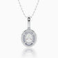 Davina Diamond Halo Pendant