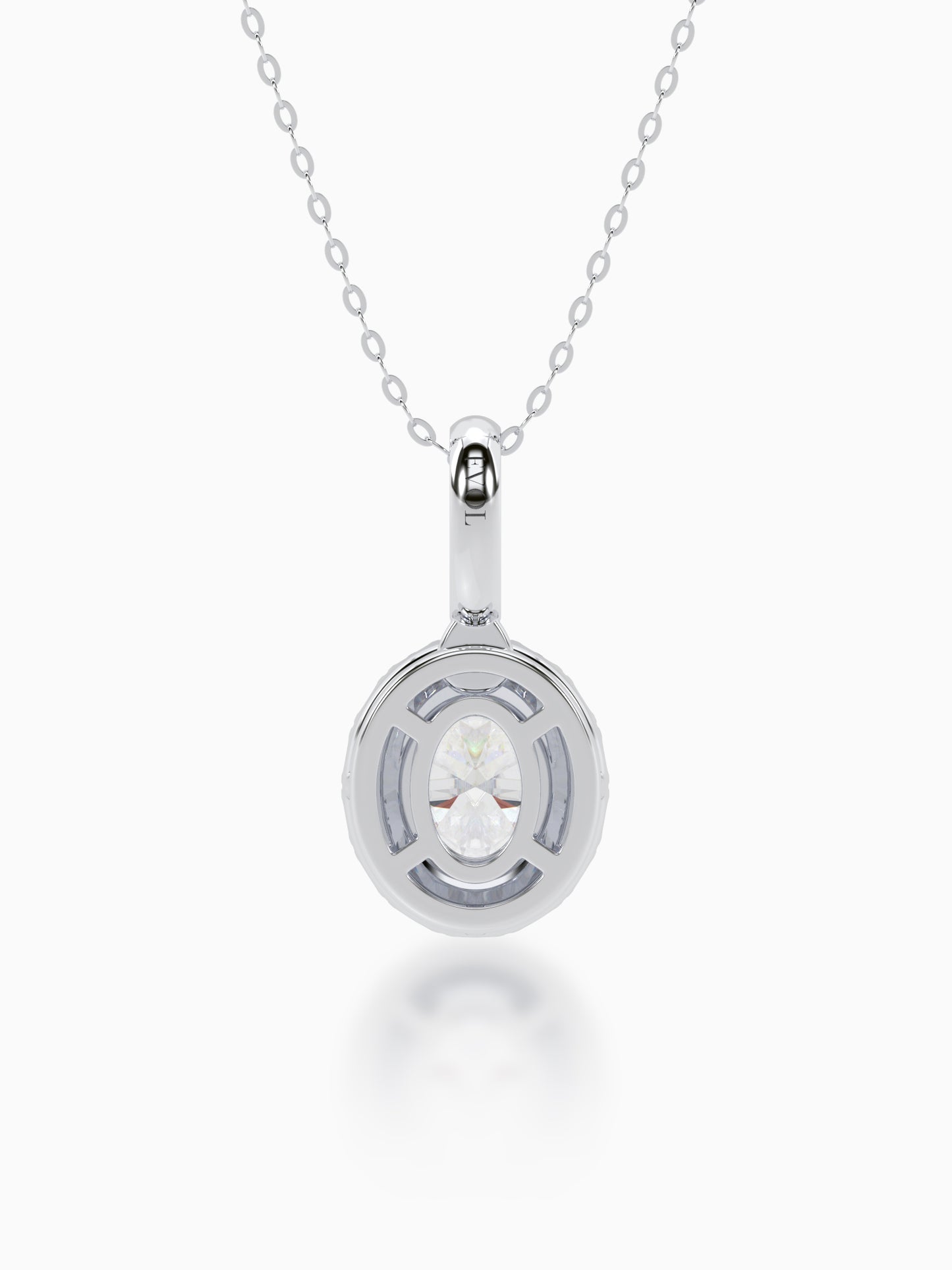 Davina Diamond Halo Pendant