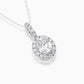 Davina Diamond Halo Pendant