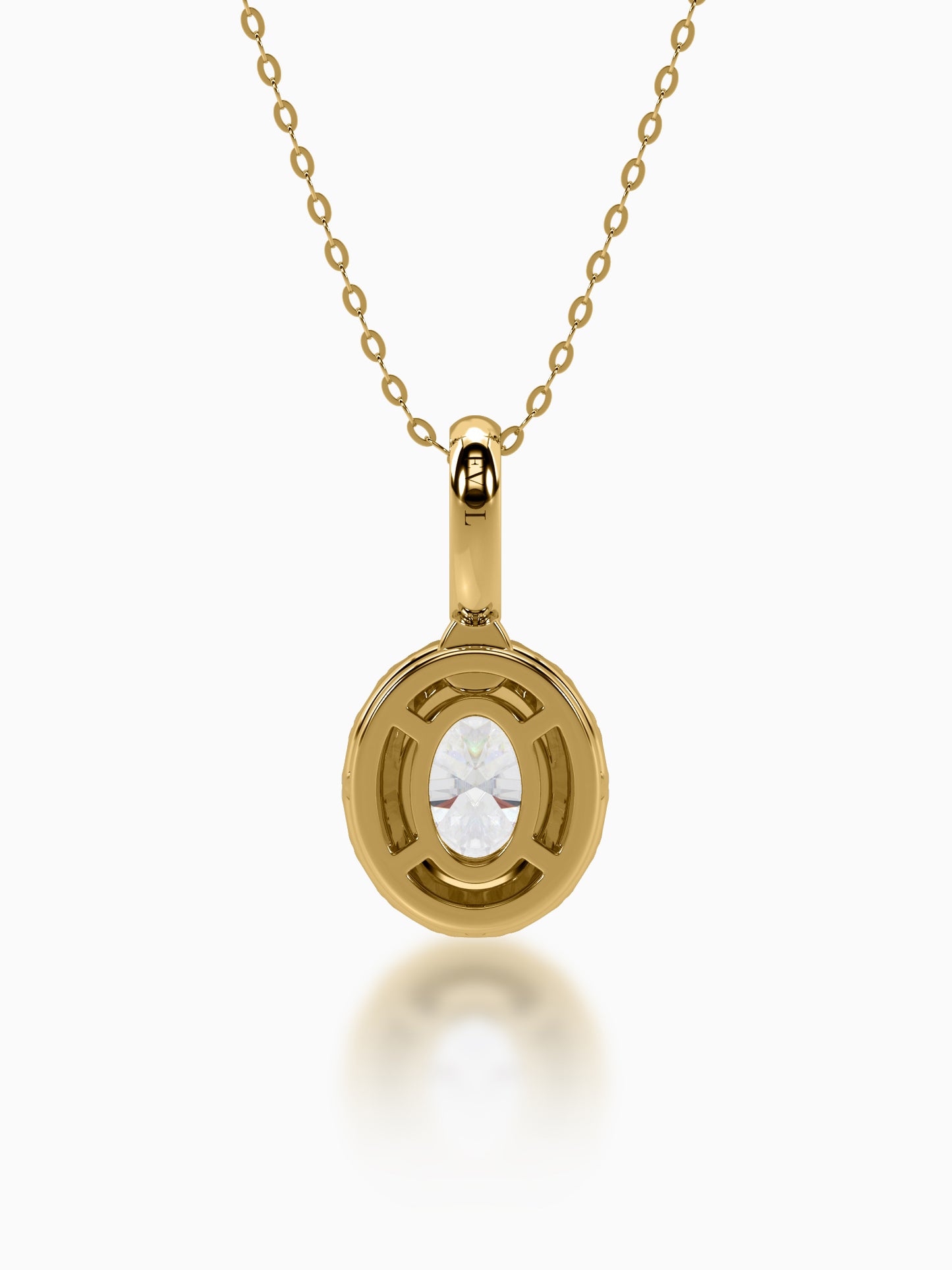 Davina Diamond Halo Pendant