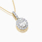 Davina Diamond Halo Pendant