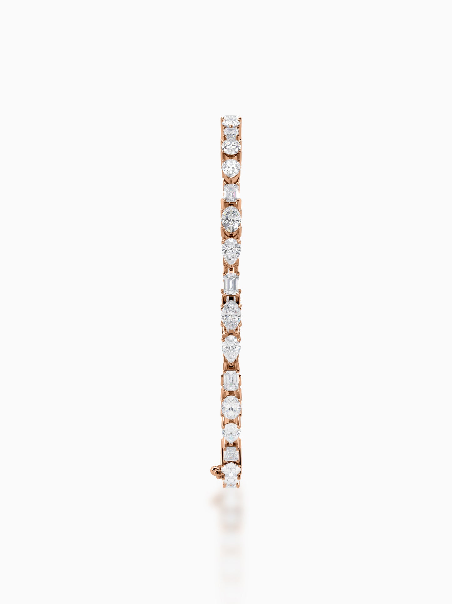 Poly Dazzle Diamond Tennis Bracelet