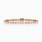 Poly Dazzle Diamond Tennis Bracelet