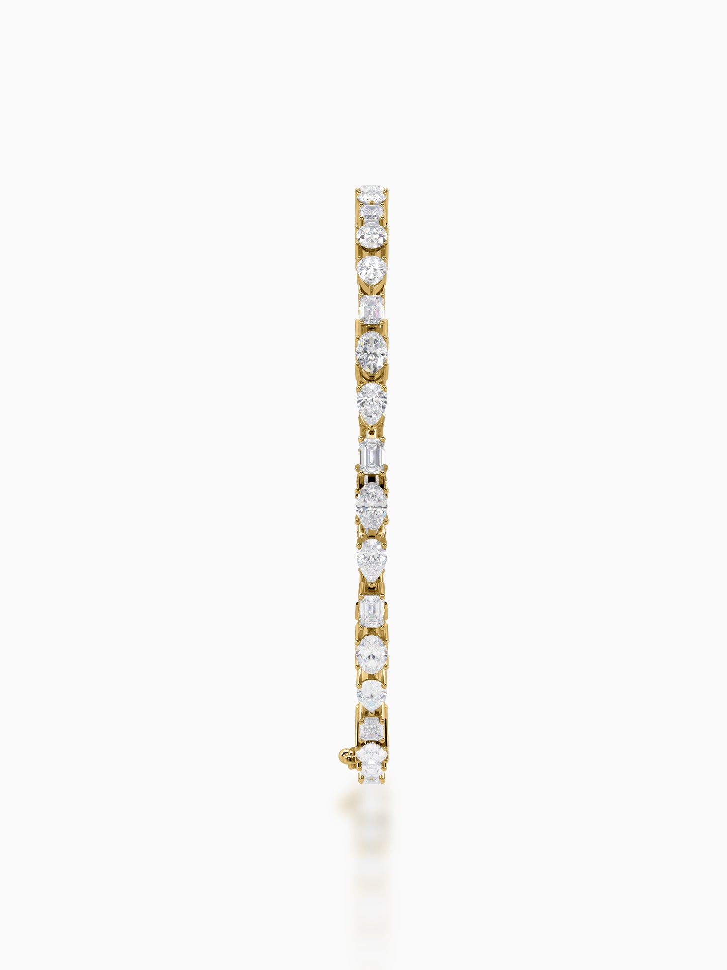 Poly Dazzle Diamond Tennis Bracelet