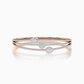 Trinity Diamond Bangle Bracelet