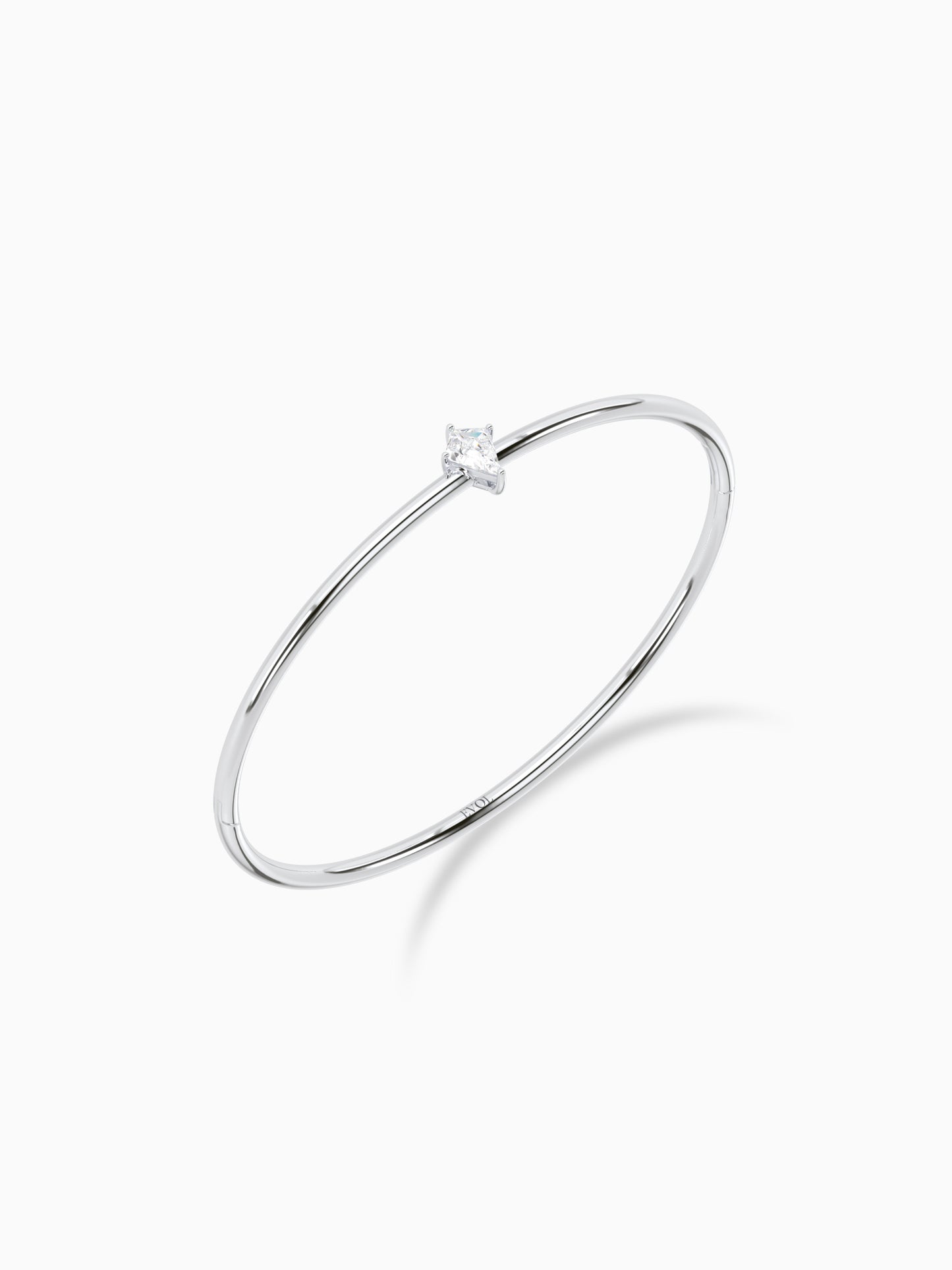 Enola Diamond Bangle Bracelet