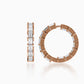 Stellar Diamond Hoop Earrings