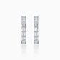 Stellar Diamond Hoop Earrings