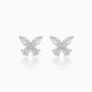 Butterfly Diamond Studs