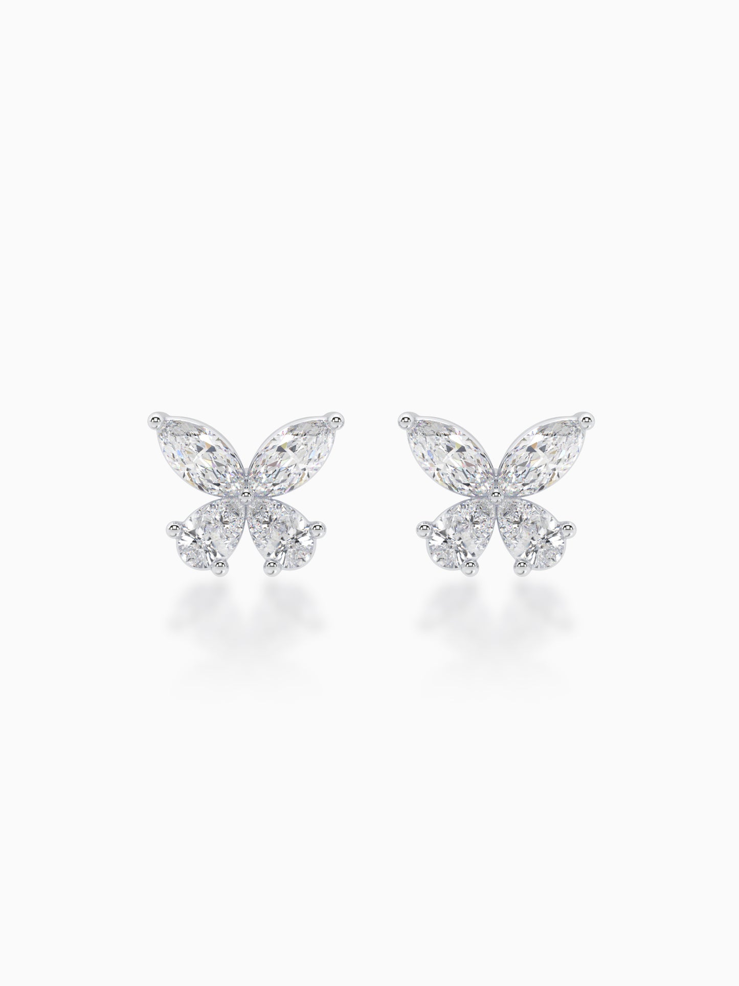 Butterfly Diamond Studs